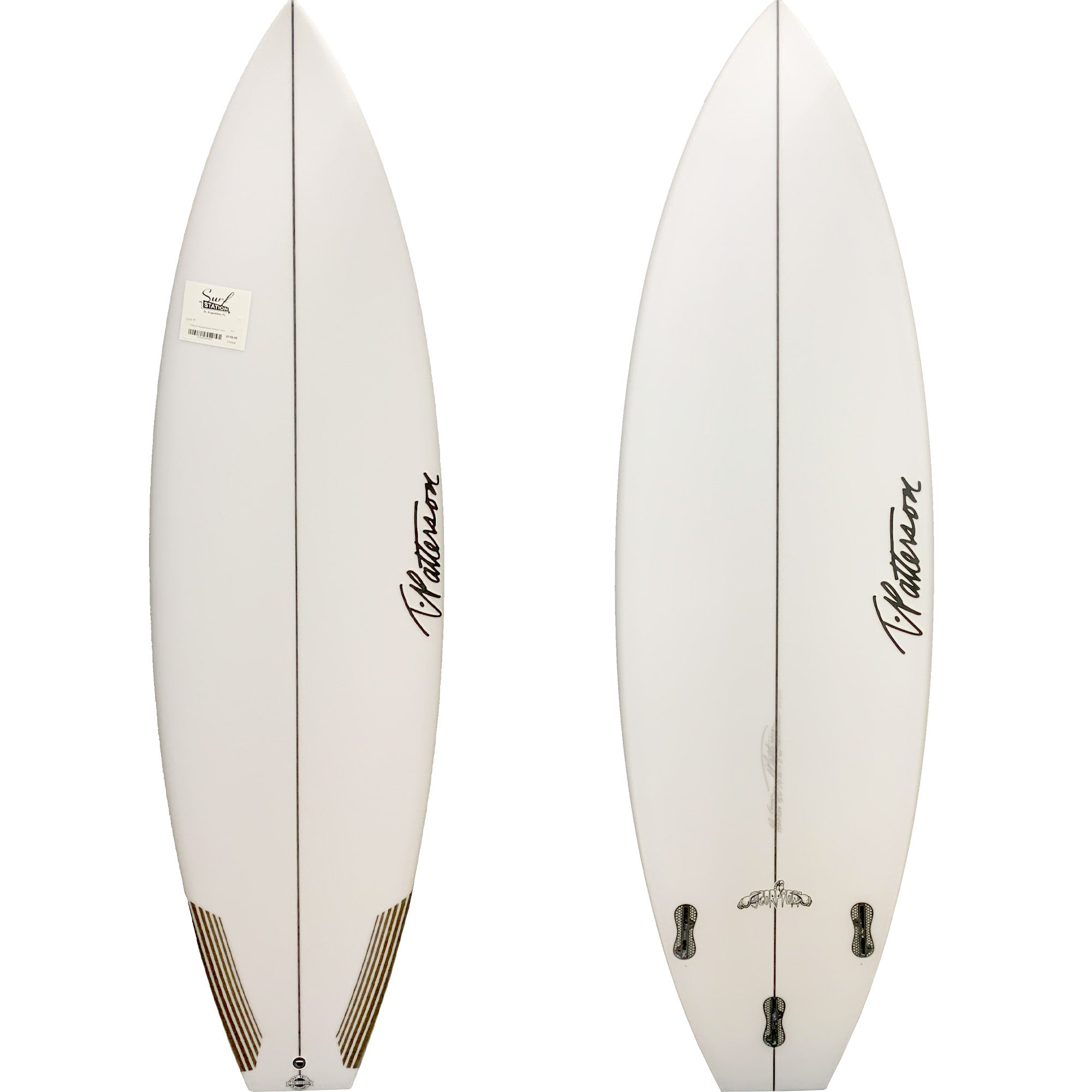 T. Patterson Chopped Scorpion 5'11 Surfboard - FCS II