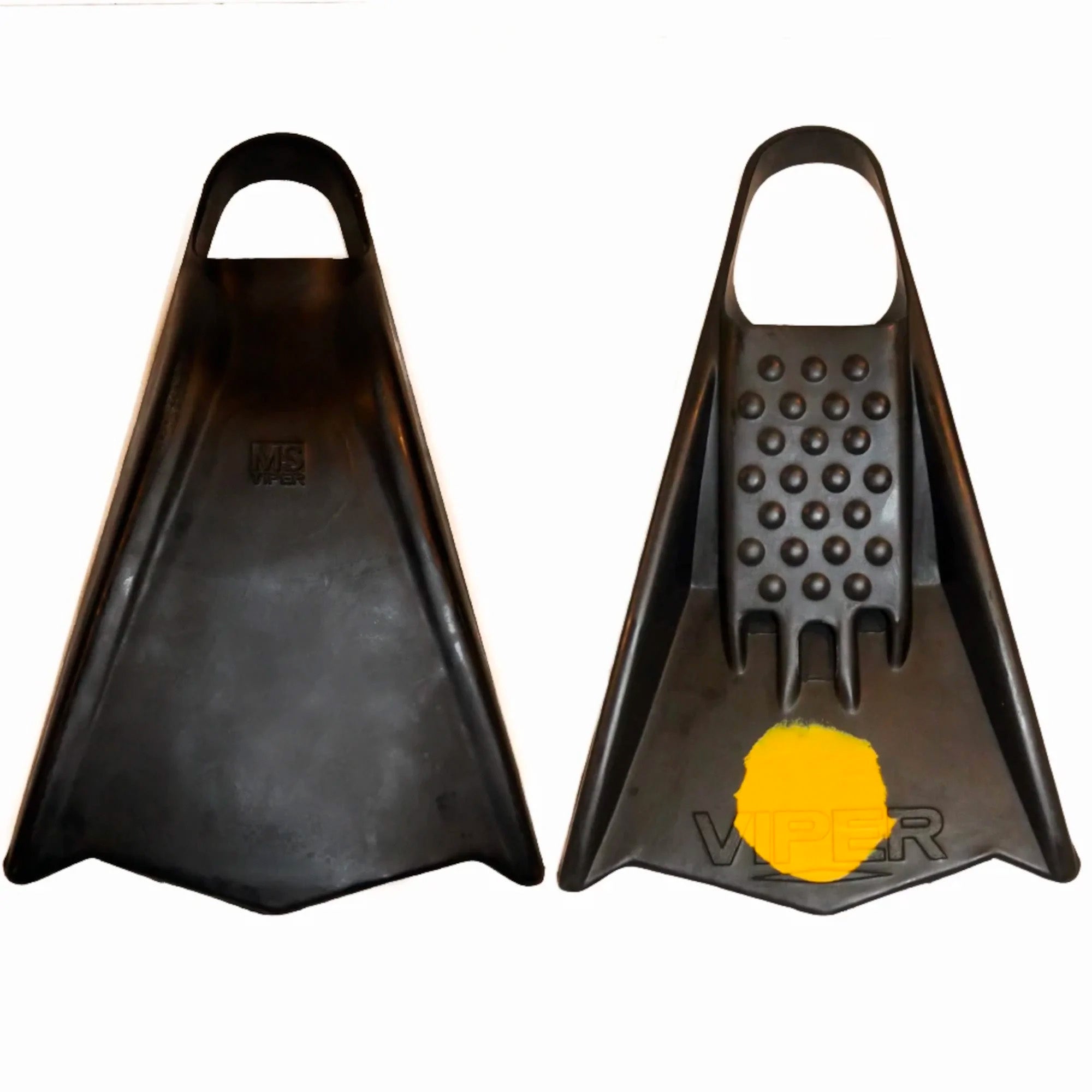 Mike Stewart Viper Swim Fins - Black/Yellow