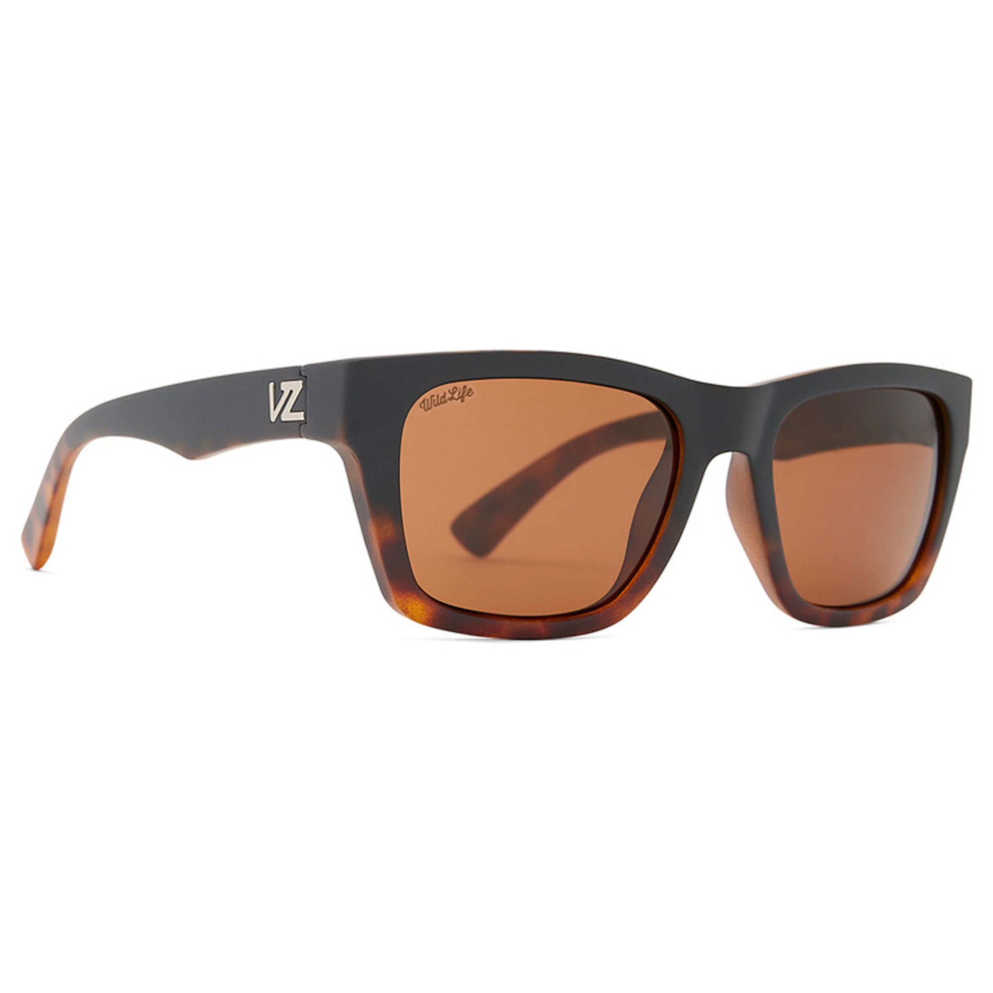 VonZipper Mode Men's Sunglasses - Tortuga De Negra/Wildlife Bronze Polarized