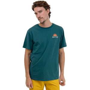 Rhythm Awake Men's S/S T-Shirt - Teal