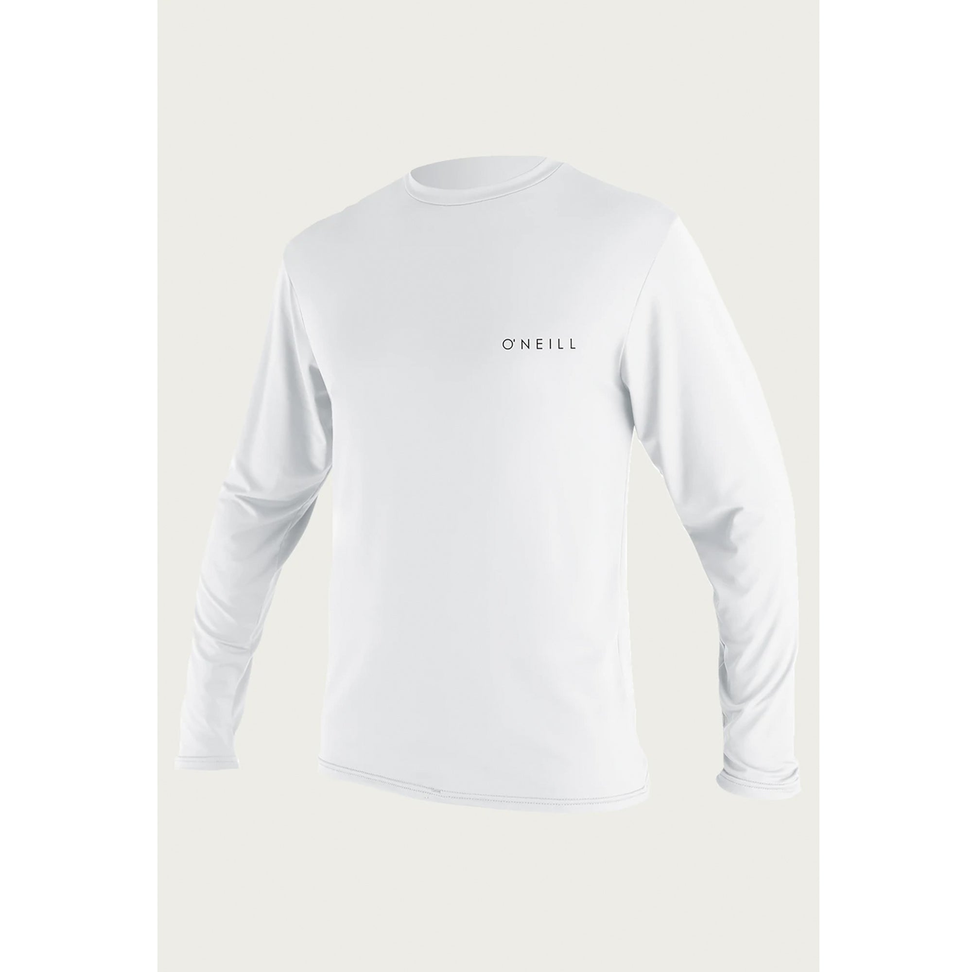 O'Neill Basic Skins 30+ L/S Men's Rashguard - White