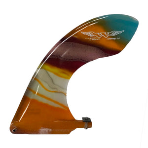 Rainbow Fin Co. Wingnut Cutaway 7" Longboard Surfboard Fin