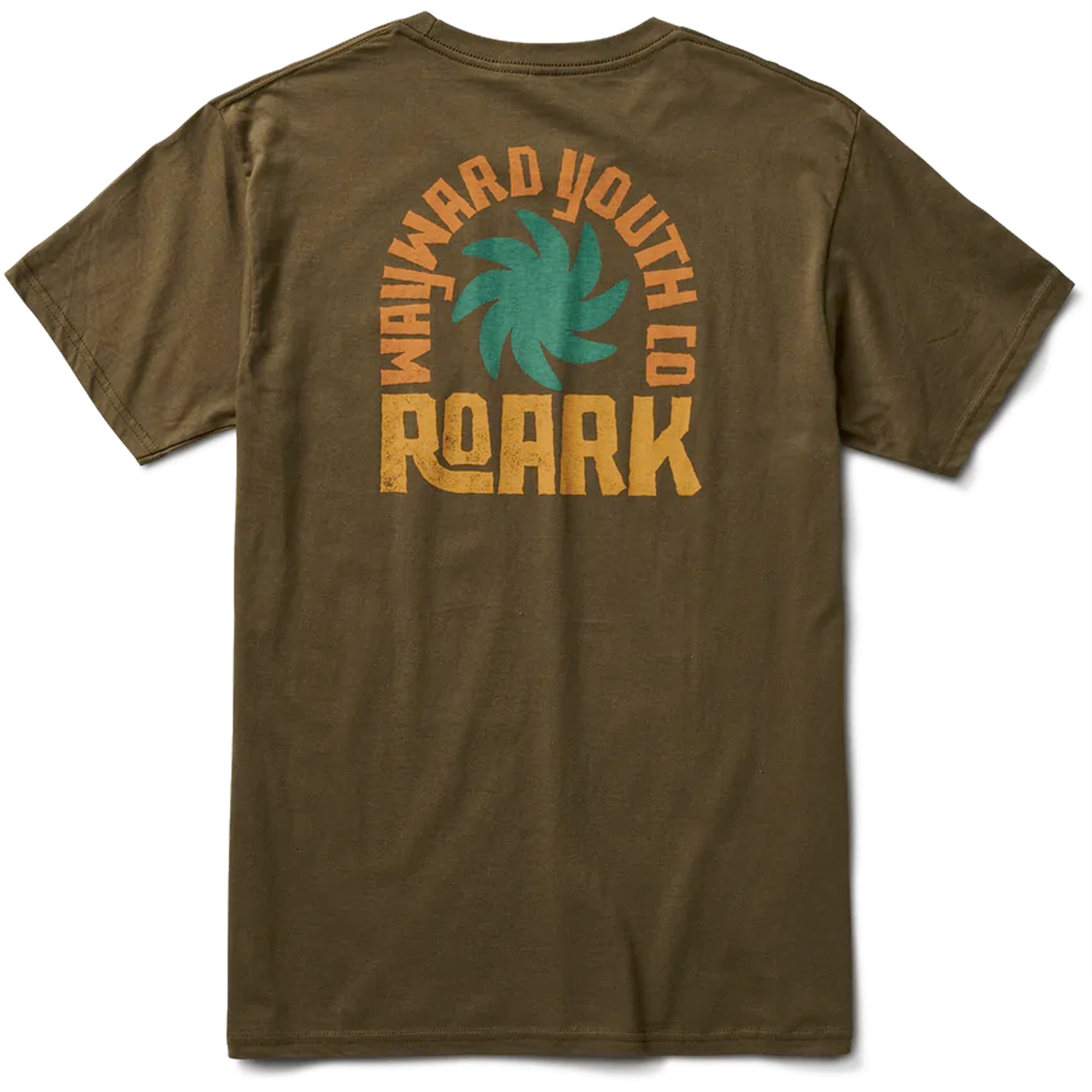 Roark Wayward Youth Army S/S T-Shirt - Army